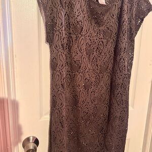 Merona Purple Sheath Coverup V-neck